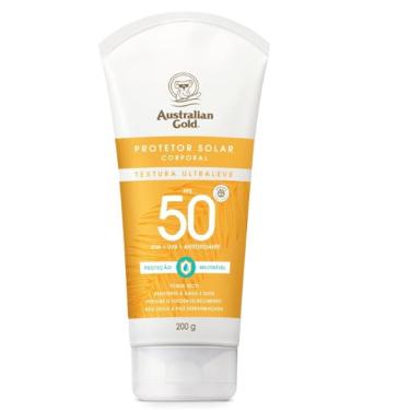 Imagem de Protetor Solar Corporal Gel Creme FPS 50 Australian Gold 200g