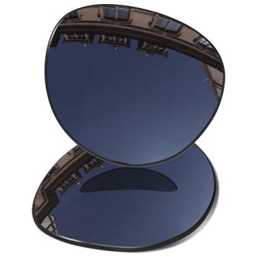 Imagem de Vonxyz Lentes fotocromáticas de substituição para óculos de sol Ray-Ban Meta Headliner RW4009 50 mm - Opção polarizada de transição, Revestimento espelhado preto polarizado, RW4009 50mm