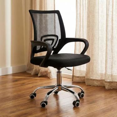 Imagem de Cadeira de Escritório Ergonômica Giratória Com Encosto Mesh