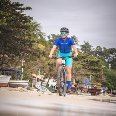 Imagem de Macaquinho Ciclismo Feminino Marcio May Moove Sky-Feminino