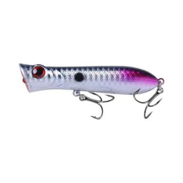 Imagem de Isca Artificial Biomimética Flutuante De 8cm E 12g Para Pesca De Robal