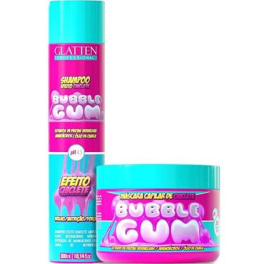 Imagem de Glatten Bubble Gum - Kit Efeito Chiclete Duo (2 Produtos)