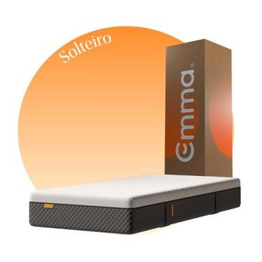 Imagem de Colchão Solteiro Emma Premium Hybrid 2.0 (88cmx188cm) - Espuma + Molas