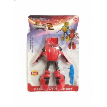 Imagem de Carrinho Vira Robô Infantil 2 em 1: Transformação Imediata, - Skyshopm