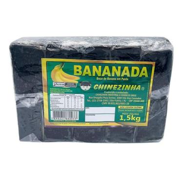 Imagem de O Doce de Banana Chinezinha Lisa C/50 1,5kg