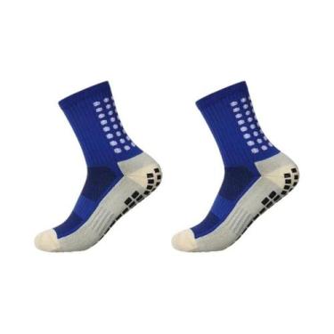 Imagem de Meias De Futebol Antiderrapantes Para Homens E Mulheres, 2 Pares, Gros