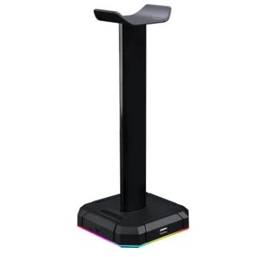 Imagem de Suporte Para Headset Redragon, Scepter X, RGB, Preto - Ha312
