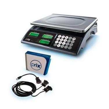 Imagem de Balança Digital Computadora Toledo Prix 3 Plus, 15kg, 2g/5g + Cabo Conversor RS-232C 3895