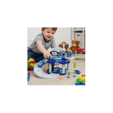 Imagem de Brinquedo Educativo Estação Policial Veículos Interativas Criança Pres