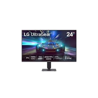 Imagem de Monitor LG UltraGear 24G411A-B, 144Hz (O/C), Tela IPS FHD 24", 1ms (MB