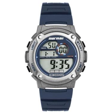 Imagem de Relógio MORMAII masculino digital azul MO0060GA/8A