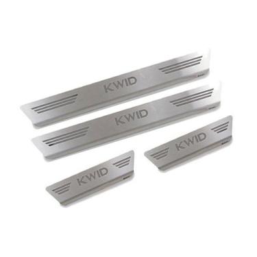 Imagem de Soleiras de Aço Inox Escovado Renault Kwid - GPI
