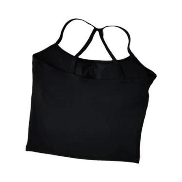 Imagem de Top De Yoga Feminino De Secagem Rápida Com Costas Escovadas, Colete Re