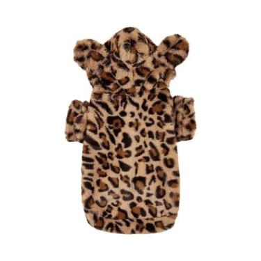 Imagem de Moletom Para Cães Com Estampa De Leopardo Para Cães Pequenos E Médios,