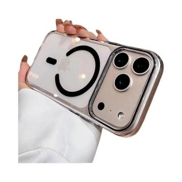 Imagem de Capa Magnética Ultrafina Transparente De PC Com MagSafe Para iPhone 17