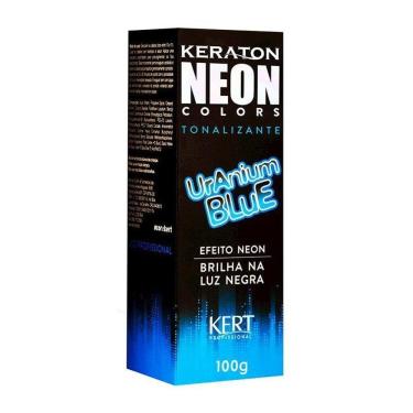 Imagem de Tonalizante Keraton Neon Colors Uranium Blue Kert 100G