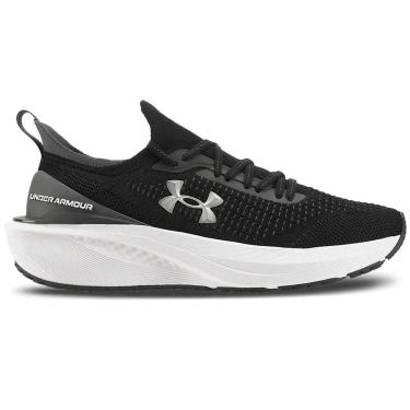 Imagem de Tênis de Corrida Under Armour Charged Edição Quicker 2 - Preto/Cinza/Branco-Masculino