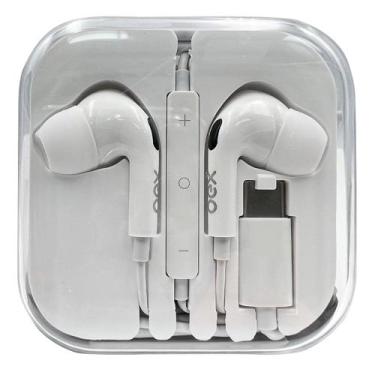 Imagem de Fone de ouvido com microfone intra auricular bland fn210 oex usb c bra