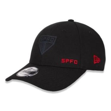 Imagem de Bone New Era  9FORTY A-Frame Snapback Sao Paulo Preto-Masculino