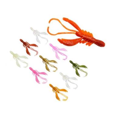 Imagem de Isca artificial Silicone Criatura Soft W211 7CM C/8 Unidades - Maruri