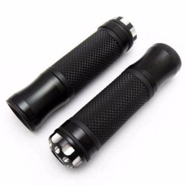 Imagem de Kit Manopla Punho Esportivo Para Motos Manete Moto Universal preto - G