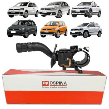 Imagem de Chave de Seta Volkswagen Fox Cross Fox Gol Saveiro Voyage com Acionamn