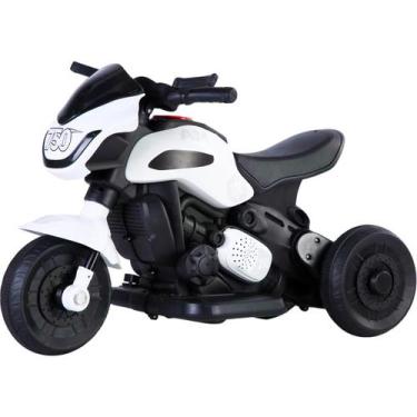 Imagem de Moto Elétrica Infantil Race 6v 380w 3km/h Led 3214 Unitoys