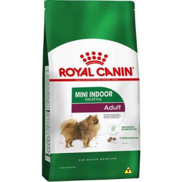 Imagem de Ração Royal Canin Mini Indoor Adult para Cães Adultos de Raças Pequena