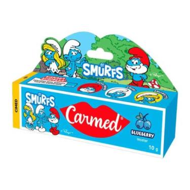 Imagem de Carmed hidratante labial smurfs blueberry