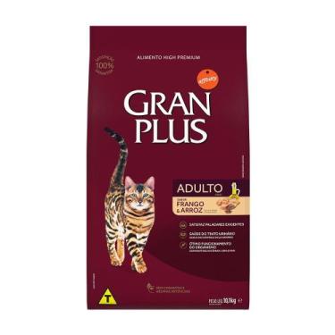 Imagem de Ração GranPlus Menu Frango & Arroz Para Gatos Adultos 10 Kg - Brf