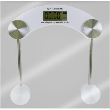 Imagem de Balança Corporal Digital Temperatura - Vidro Fitness Premium - MBfit