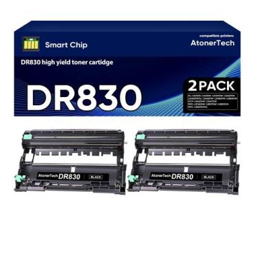 Imagem de Unidade de cilindro AtonerTech DR830, kit com 2 unidades, alto rendime