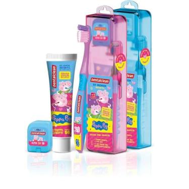 Imagem de Kit Premium 3x1 Peppa Pig - DentalClean