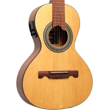 Imagem de Viola Cinturada Eletro-Acústica Giannini VS4 EQ NS Louro Faia Natural