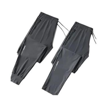 Imagem de Calças De Corrida Masculinas De Verão Slim Fit De Secagem Rápida Em Se