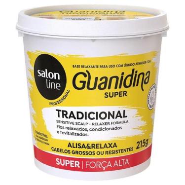 Imagem de Alisante em Creme Salon Line Guanidina Super Tradicional 215g