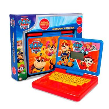 Imagem de Laptop Educacional Patrulha Canina Original Ensina Inglês Português Ma