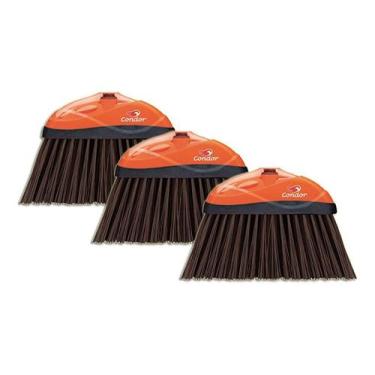 Imagem de Vassoura Condor Sem Cabo 30 Cm Nylon V35 97691 Kit 3, Vassoura