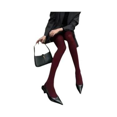 Imagem de Meias Calças Elásticas Slim Fit Para Mulheres Em Tamanho Grande, Leggi