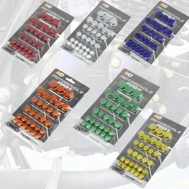 Imagem de Conjunto De Capas Para Parafusos De Motocicleta 30 Peças, Acessórios D
