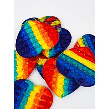 Imagem de Pop It Fidget Toy Bubble Brinquedo Sensorial AMG Coração