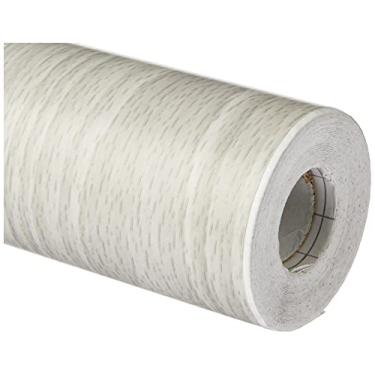 Imagem de Plastico Adesivo Fantasia Madeira 01 45cmx10m 80mic Rolo