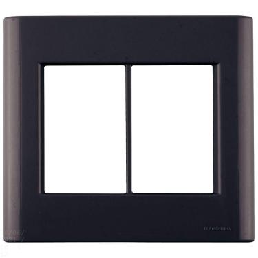 Imagem de Placa 6 Postos 4x4 Tramontina Giz Grafite Tramontina