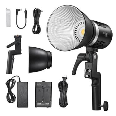 Imagem de Bonnu ML30Bi Portable Studio LED Video Light Fotografia Luz de Preenchimento 2800K-6500K 40W CRI96 TLCI97 APP Controle remoto 21 Efeitos de iluminação Mount com refletor Handheld Grip para Vlog