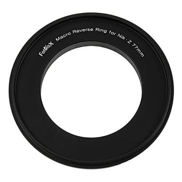 Imagem de Anel reverso macro 77mm compatível com Nikon Z - Montagem de câmera para adaptador de rosca de filtro de 77mm para câmeras Nikon Z-Mount