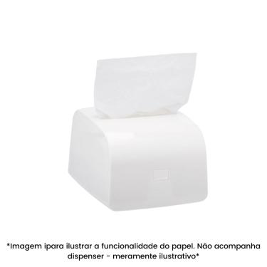 Imagem de Guardanapo Interfolhado 10,6x21cm folha simples Nobre c/8.000 folhas