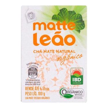 Imagem de Chá Mate Natural Orgânico Matte Leão 100G