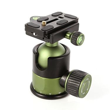 Imagem de Fotga Cabeça esférica de tripé profissional de metal resistente com placa de liberação rápida QR, parafuso de 0,63 cm para câmera Canon 5D 6D 7D II III IV Nikon D3400 Sony A7 A7R A7S II III DSLR 1/4" 3/8" monopé