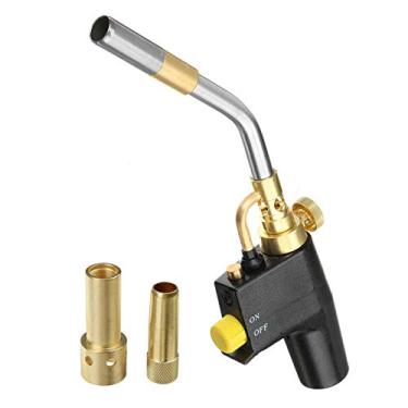 Imagem de Qudai TS8000 Trigger Latão Mapp Gas Torch Alta Intensidade Propano Ajustável NP