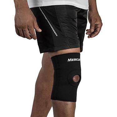 Imagem de Mercur Joelheira Elástica Preta Tamanho G